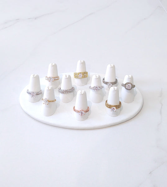 Wedding Rings For Bridal Shower Games - Put a Ring on It Party Gift – 5 Pcs - Please Read Description