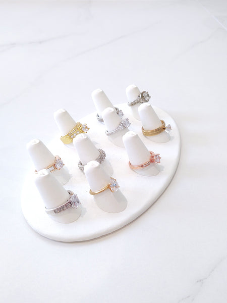 Wedding Rings For Bridal Shower Games - Put a Ring on It Party Gift – 5 Pcs - Please Read Description