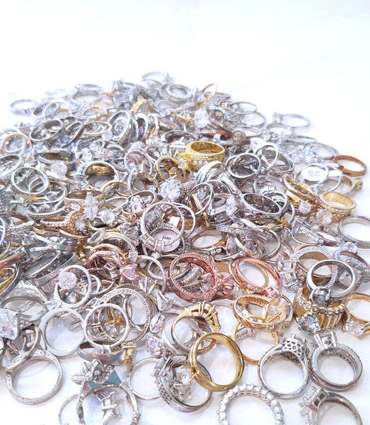 Wedding Rings For Bridal Shower Games - Put a Ring on It Party Gift – 5 Pcs - Please Read Description