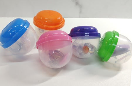 10 Items Kids Mystery Pods Treasure Hunt - 5 Pods 2 Items In Each