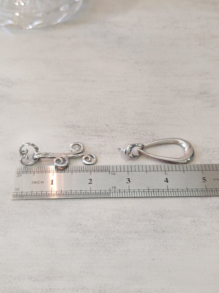 2 Pair Earrings Dangle Silver Tone Vintage To Now – Lot P45