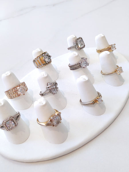 Wedding Rings For Bridal Shower Games - Put a Ring on It Party Gift – 5 Pcs - Please Read Description