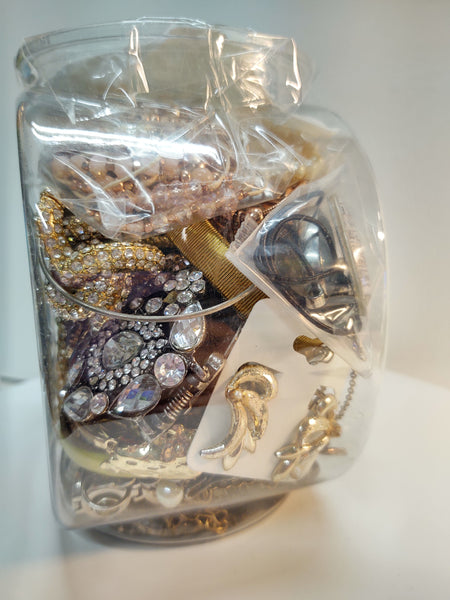 Craft Jewelry Vintage To Now Reuse Repurpose Grab Bag Harvesting - Lot B12