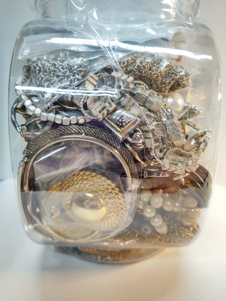 Craft Jewelry Vintage To Now Reuse Repurpose Grab Bag Harvesting - Lot B12