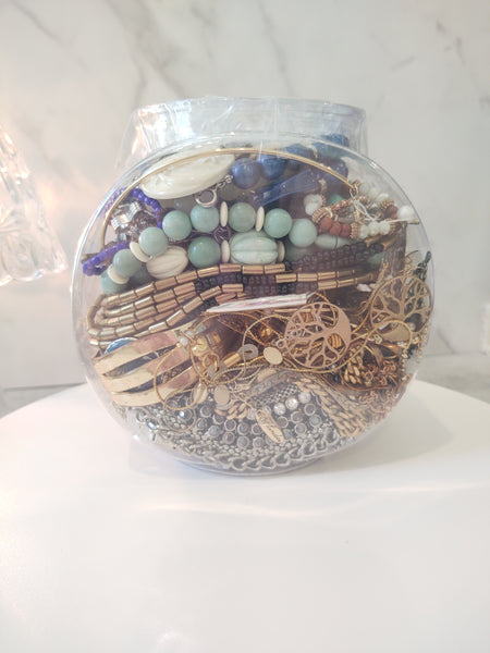 Craft Jewelry Vintage To Now Reuse Repurpose Grab Bag Harvesting - Lot B22
