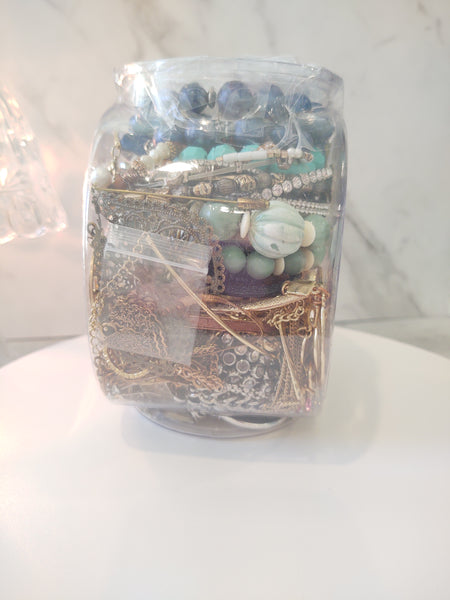 Craft Jewelry Vintage To Now Reuse Repurpose Grab Bag Harvesting - Lot B22