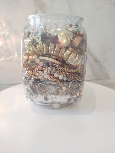 Craft Jewelry Vintage To Now Reuse Repurpose Grab Bag Harvesting - Lot B23