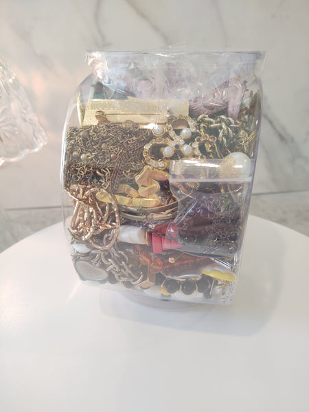 Craft Jewelry Vintage To Now Reuse Repurpose Grab Bag Harvesting - Lot B23