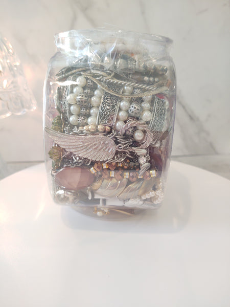 Craft Jewelry Vintage To Now Reuse Repurpose Grab Bag Harvesting - Lot B24