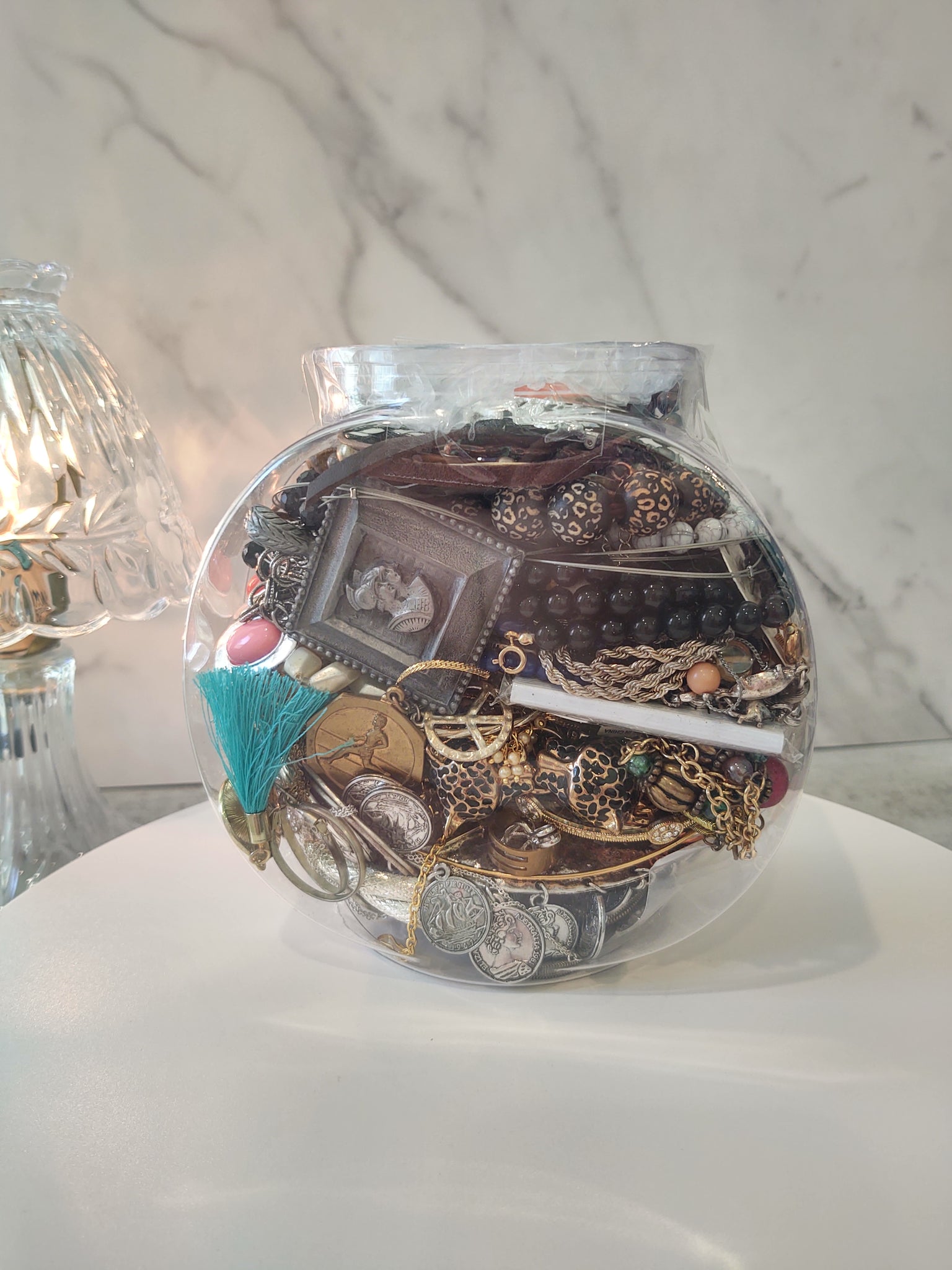 Craft Jewelry Vintage To Now Reuse Repurpose Grab Bag Harvesting - Lot B25