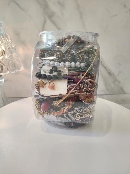 Craft Jewelry Vintage To Now Reuse Repurpose Grab Bag Harvesting - Lot B25
