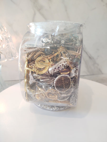 Jewelry Jar Wearable Resell Repurpose Vintage To Now Bulk Wholesale - Lot B26