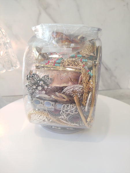 Jewelry Jar Wearable Resell Repurpose Vintage To Now Bulk Wholesale - Lot B26