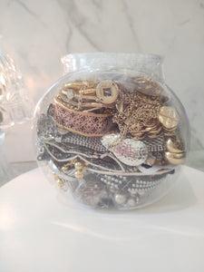 Jewelry Jar Wearable Resell Repurpose Vintage To Now Bulk Wholesale - Lot B27