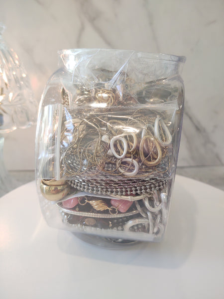 Jewelry Jar Wearable Resell Repurpose Vintage To Now Bulk Wholesale - Lot B27