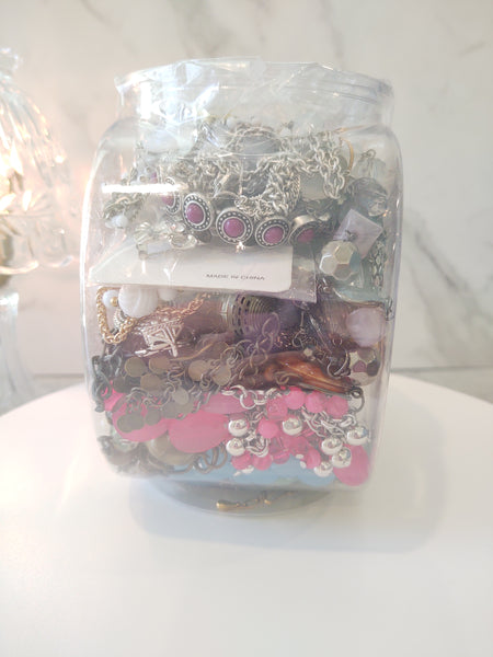 Jewelry Jar Wearable Resell Repurpose Vintage To Now Bulk Wholesale - Lot B28