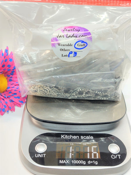 1 Pound Bits & Bobs Misc Destash Bag Used + New - D3