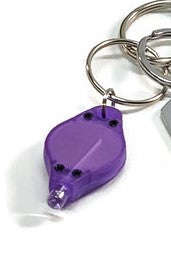 Mini Blacklight Keychain - 2 Pcs