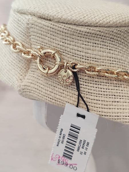 Talbots Gold Tone Lemon Charm Necklace - Lot P174