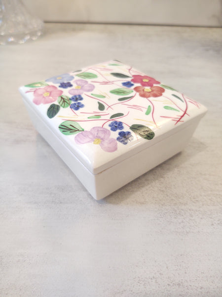 Blue Ridge Jewelry Box Jewelry Included Southern Potteries – P139